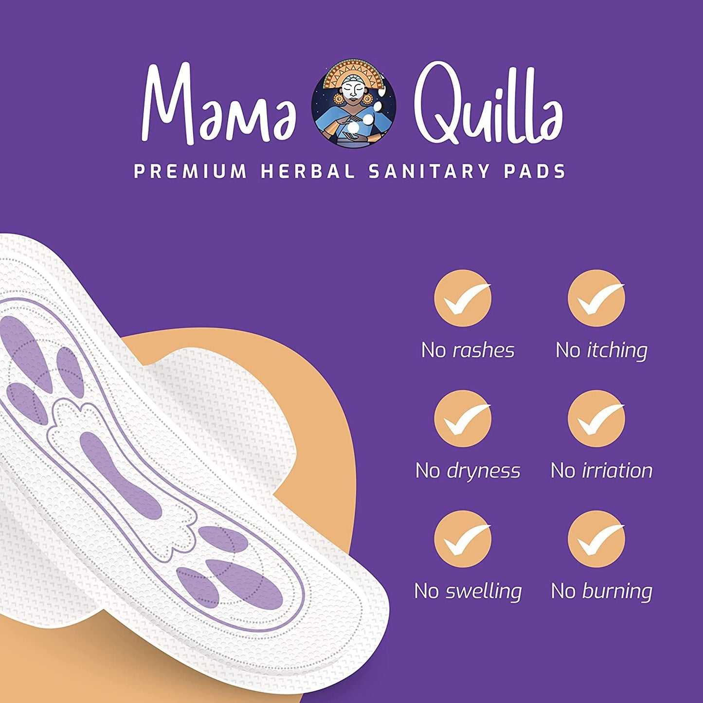 XXL Size - Mama Quilla Premium Sanitary Pads