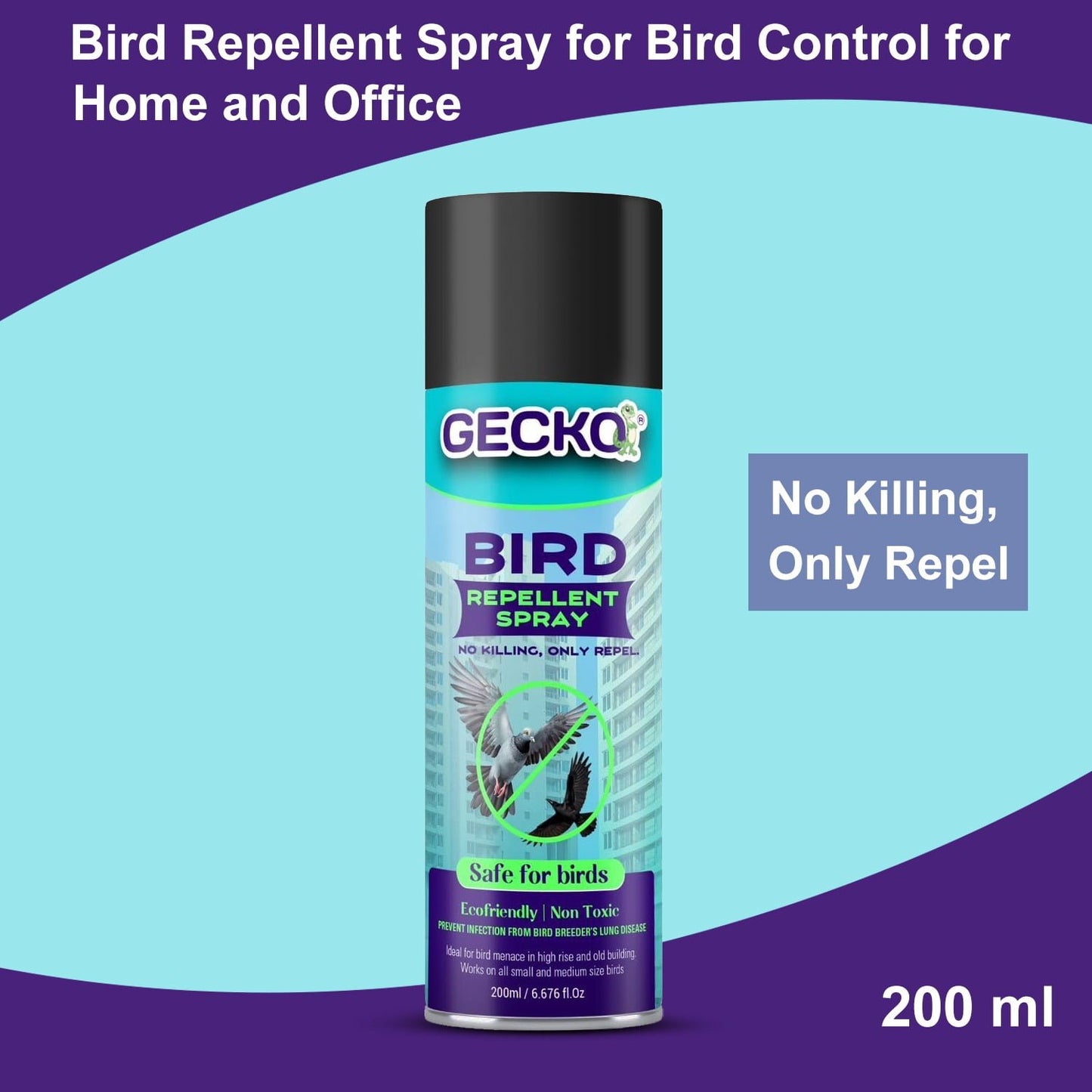 Gecko Bird Repellent Spray for Bird Repellent Spray For Home And Office