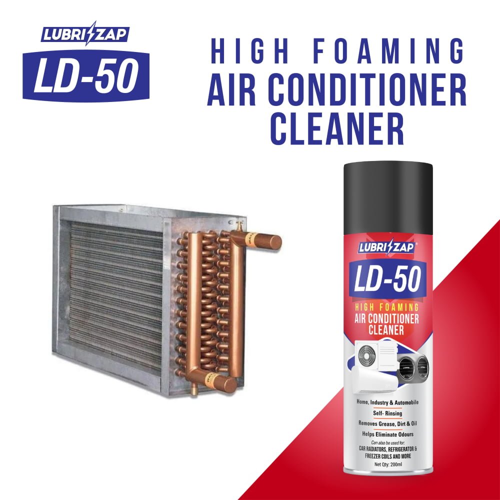 Lubrizap Cleaner Hygiene & Water AC Foam Cleaner for Split Ac and Window Ac Foam Cleaner for Best Cooling (200 ml)