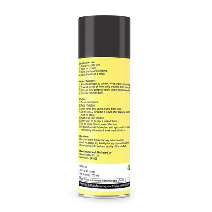 Rat Repellent Spray buy online - 200ml | BOB CAT 2X Advanced
