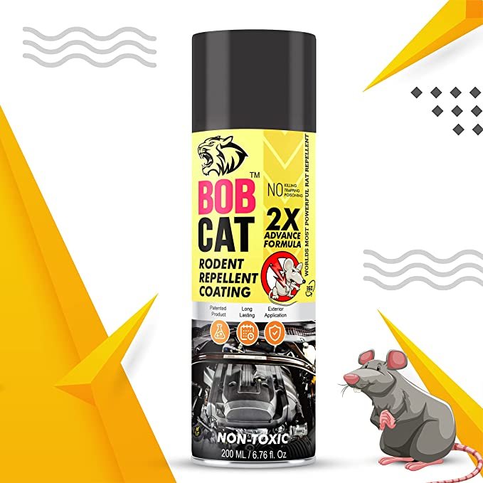 Rat Repellent Spray buy online - 200ml | BOB CAT 2X Advanced