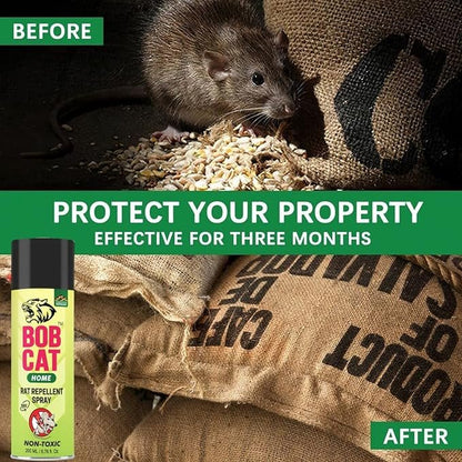 Shadow Securitronics Bob Cat No Entry Rat Repellent Home Protection Spray- 200 ML