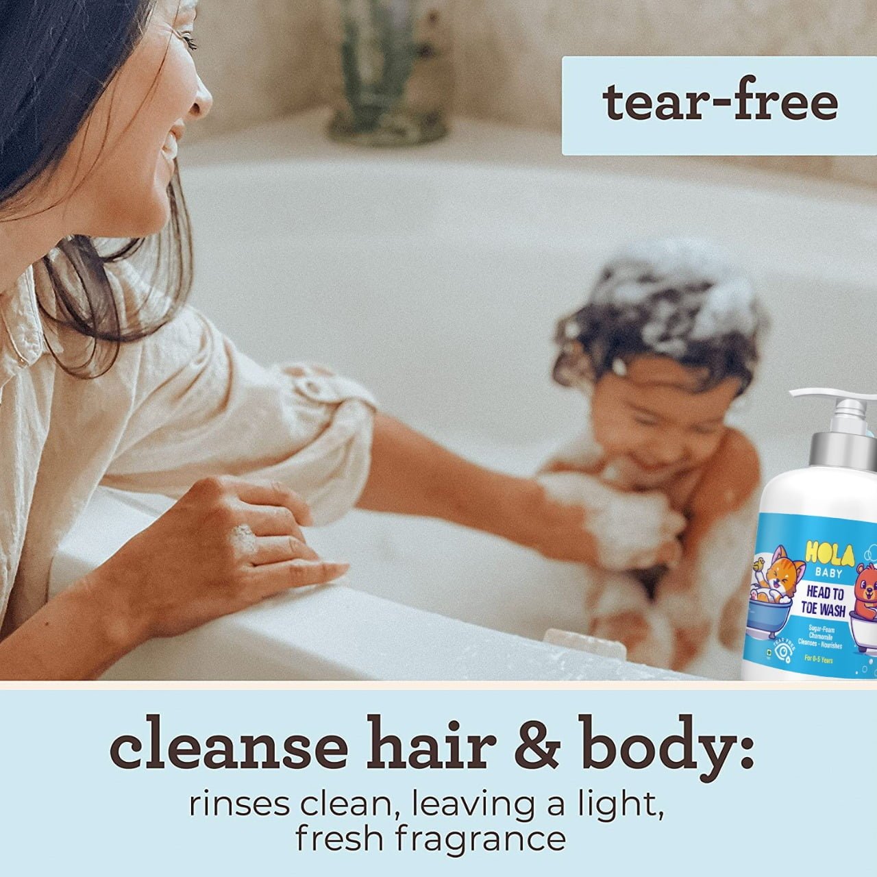 HOLA Baby Head to Toe Wash 250ml