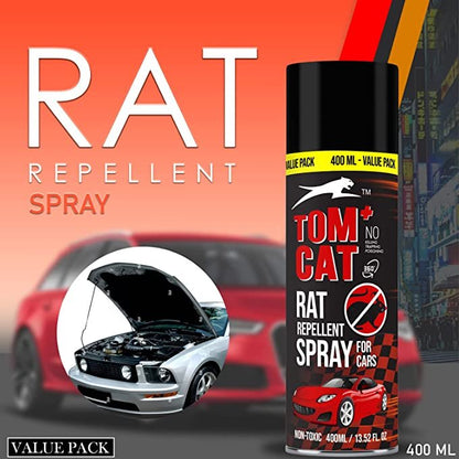 Shadow Securitronics Tom CAT No Entry Rat Repellent Spray for Cars- 200 ML