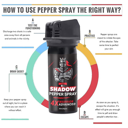 Shadow Warrior Flip Pepper Spray 55ml