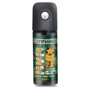 Commando 2X Strong Dome Type Pepper Spray –...