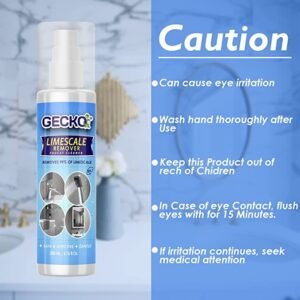 GECKO Limescale remover for tough stains – 200ml-...